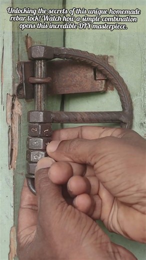 How This Unique DIY Metal Lock Actually Works