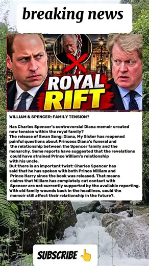 Did Prince William CUT OFF Charles Spencer? The Diana Book Controversy