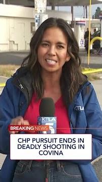 CHP pursuit ends in deadly shooting in Covina