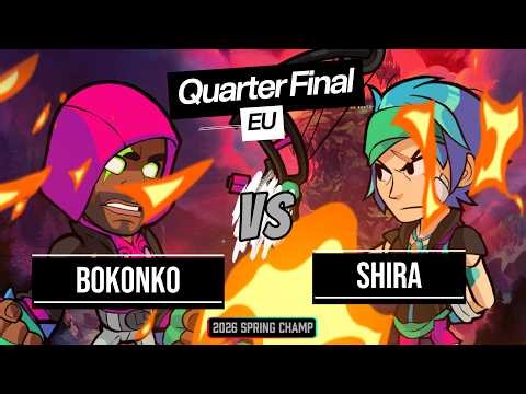 BOKONKO vs SHIRA - Quarter Final - Brawlhalla EU 1v1 Spring Championship 2026 | Sentinel vs Diana