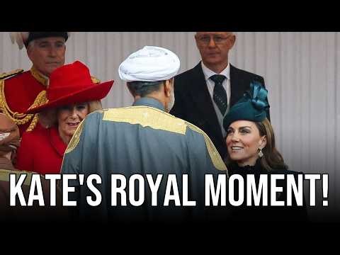 Princess Kate’s Perfect Curtsy Steals the Show as She and William Welcome Oman’s Sultan
