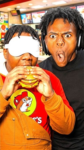 JAMAL GUESS THE BURGER CHALLENGE!