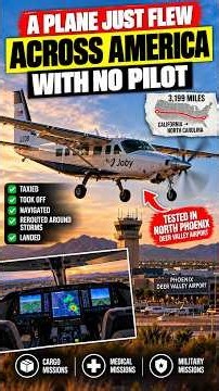 A Self Flying Plane Just Tested In North Phoenix