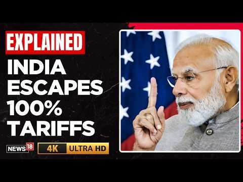 Trump’s Russia Tariff U-Turn | India Escapes 100% Tariff Threat Over Russian Oil | China | 4K