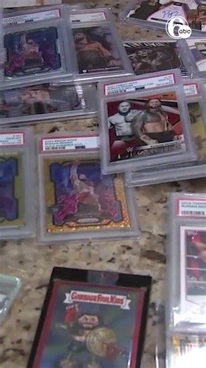 $1M HEIST: Alessandro Spennato said his wrestling cards were among hundreds stolen last week on the other side of the country. He said about 10 of them are one of a kind and worth a lot of money: