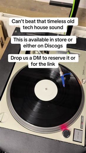 Timeless Tech House Vinyl Available Now