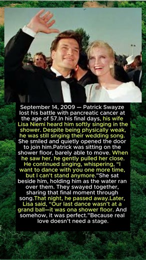 Patrick Swayze's Wife Heard Him Singing In The Shower — Then Walked In And Found THIS