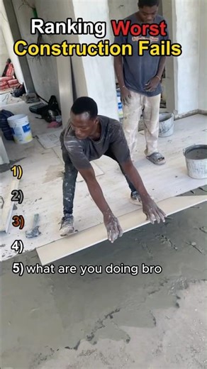 Ranking Worst Construction Fails😂