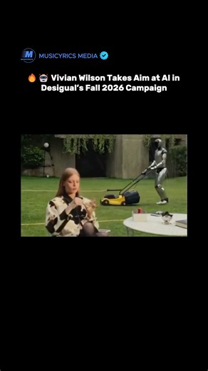 🔥🤖 Vivian Wilson Takes Aim at AI in Desigual’s Fall 2026 Campaign