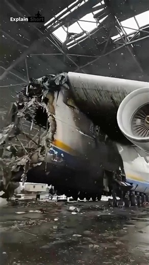 The World’s Biggest Airplane Was Destroyed on the Ground