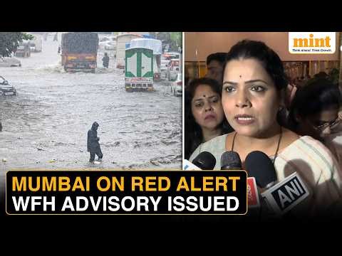 Mumbai On High Alert: Work From Home Advised Amid Flooding, Landslides | Mumbai Rain News