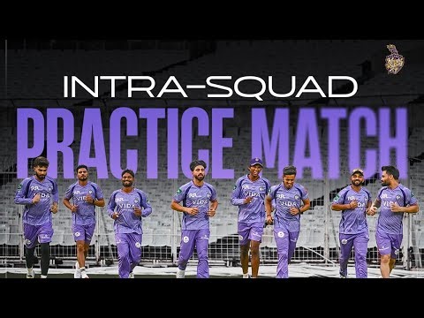 Kolkata Knight Riders Intra-Squad Practice Match 1 | Knight LIVE | KKR 2026