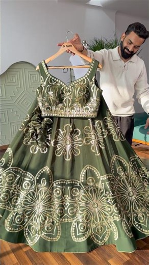 Black Color Embroidery work Lehenga choli for Wedding Function #choli