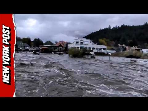 Raging Waters Flood Colorado Streets as San Juan River Bursts Its Banks