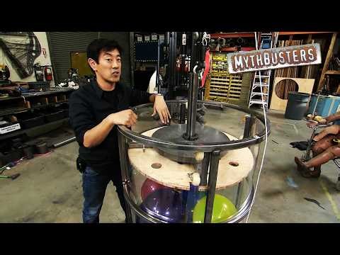 Can Balloons Really Save You In A Car Crash? | MythBusters