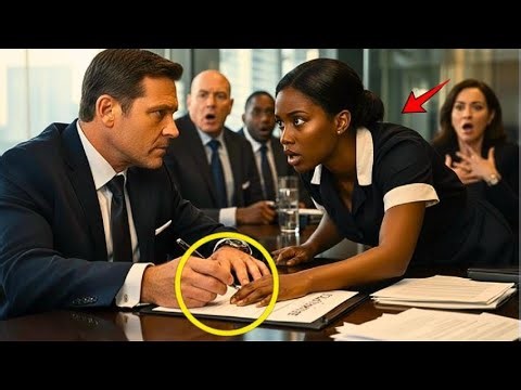 The Billionaire Was About To Sign Bankruptcy Papers When A Black Waitress Spotted A Crucial Mistake