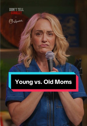 "Young vs. Old Moms" 🎤: @Sarah Tiana Your soap is a joke! Upgrade yo... | comedy stand up