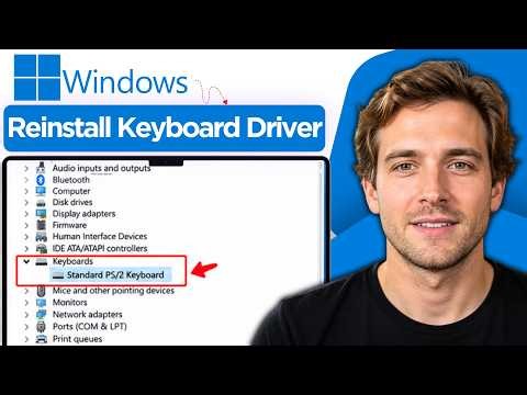 How to Reinstall Keyboard Driver In Windows 10/11 (2026 Step by Step Tutorial)