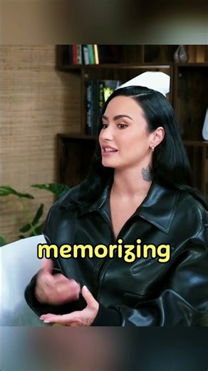 How Demi Lovato memorized TV scripts before she could read 🥹 #Shorts