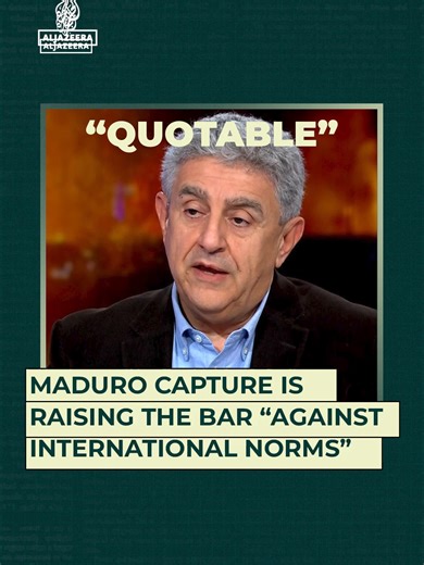 “[Trump] has framed Maduro as the evil in this scenario and is going to go for him.” President Nicolas Maduro’s capture by Trump gives America “the green light” to do it in other countries, says professor of public policy, Sultan Barakat.