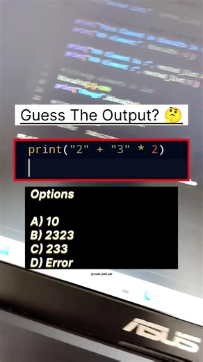 Can You Solve This? 🤔 #Python 90% People Fail This Python Question 😳 #PythonTricks #coding #shorts