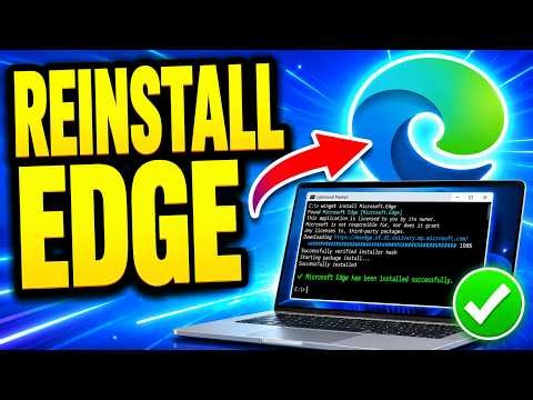 How To Reinstall Microsoft Edge on Windows 11