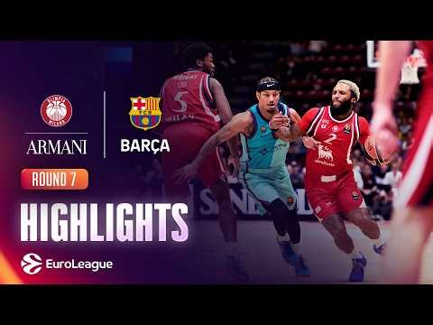 Armani Olimpia Milan - FC Barcelona | R7 Basketball Highlights 2026-27