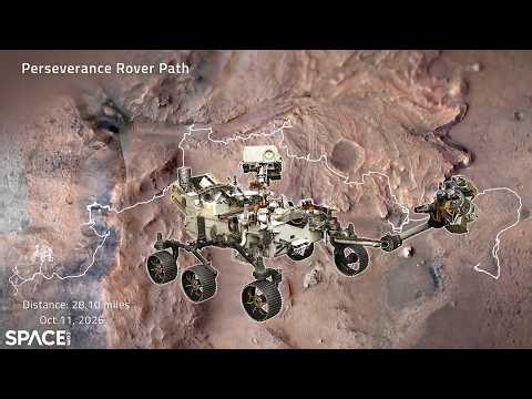 NASA’s Perseverance Rover Sets Mars Driving Record! | Full Journey Mapped