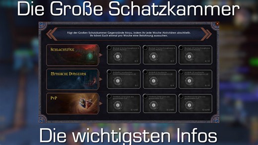 Wöchentliche Belohnungen! So funktioniert die Große Schatzkammer [World of Warcraft: Shadowlands]
