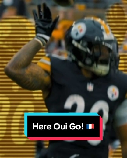 Here Oui Go! 🇫🇷 📺: #PITvsNO 10/25 at 9:30 AM ET on NFLN #nfl #steelers