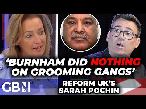 'It's all words!' Andy Burnham 'has done NOTHING' to stop grooming gangs: Reform UK
