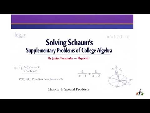 Chapter 4 Special products