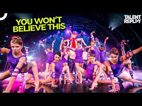 A World Champion Trained 17 Acrobats... The Result Was ABSOLUTE Madness | America's Got Talent
