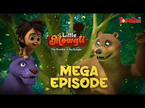 LITTLE MOWGLI | MEGA EPISODE - 1 | हिंदी कहानिया | THE JUNGLE BOOK | STORY OF LITTLE MOWGLI
