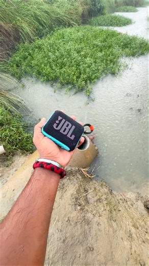 GO 4 jbl water puliya drop speaker testing