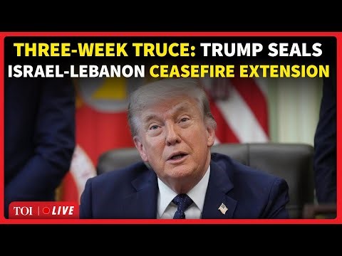 Israel-Hezbollah Truce Extended Three Weeks Following High-Stakes White House Talks | LIVE