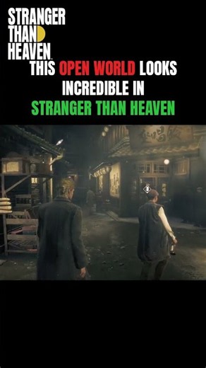 This Open World Looks Incredible In STRANGER THAN HEAVEN #Shorts