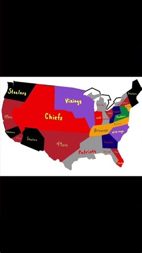 #NFL Imperialism map week 6 update.