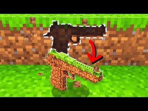 Ich ERSCHAFFE WAFFEN aus ALLEN BLÖCKEN! (Minecraft)