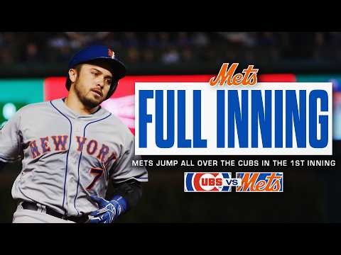 Mets Jump on Cubs in the 1st | 2015 NLCS Game 4 | FULL INNING