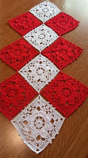 Beautiful crochet runner, tutorial step by step beginners