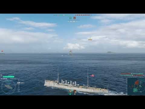 World of Warships PC Gameplay | High Graphics Naval Battles 🚢 #worldofwarships