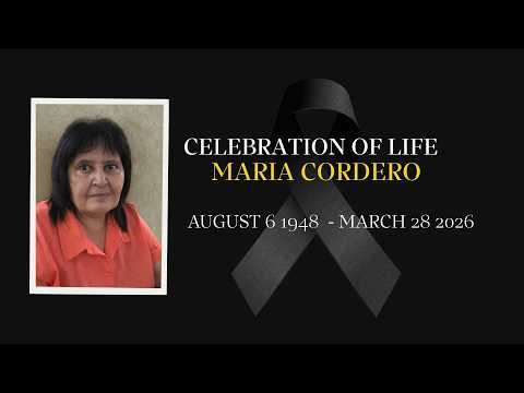 Copy of Celebration Of Life Maria Cordero