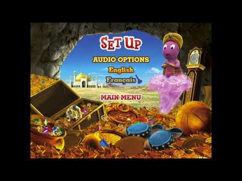 The Backyardigans: Movers & Shakers 2011 Bilingual DVD Menu Walkthrough
