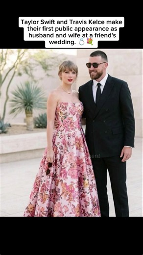 Taylor Swift and Travis Kelce made their first public appearance💍💖 #taylorswift #traviskelce #fyp
