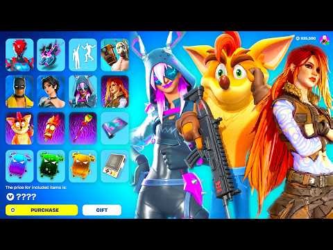 Fortnite NEW Reveals (SHOP Updates, Crash Bandicoot Gameplay, FREE Reward)