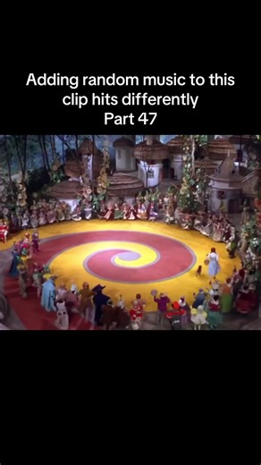Dorothy dancing to random music — funny Wizard of Oz clip