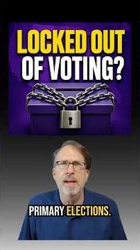 Independents Are Locked Out - But Parties Could Fix It Today