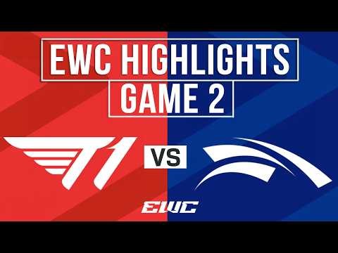 T1 vs HLE Highlights Game 2 | EWC 2026 Quarterfinals | T1 vs Hanwha Life