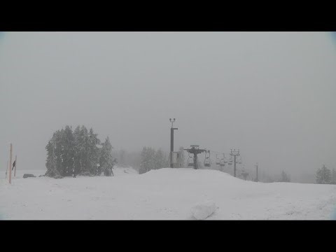 Timberline Lodge kicks off ski season with limited terrain on Mount Hood